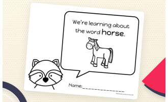 Edmark Level 1 Set A, Printable, Special Ed
