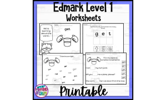 Edmark, Level 1 Set O Printable, Special Ed