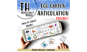 SH Final Words - Articulation Therapy FREEBIE (Print & Go)