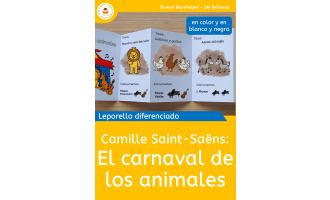 El carnaval de los animales – Differentiated Leporello (Spanish)