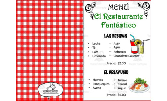 El Restaurante Fantástico – Spanish Food Role-Play