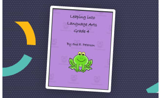 ELA Common Core Standards: Leaping into Language Arts Grade 4