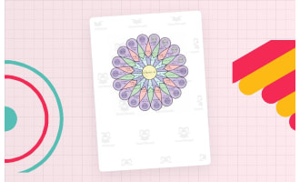 Ellipses Color by Number Activity