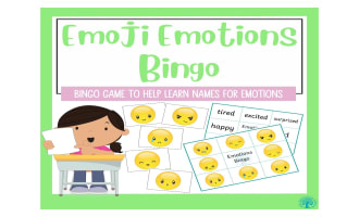 Emoji Emotions Bingo