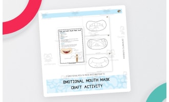 Emotion Masks Craft – Feelings & Emotions Activity