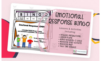 Emotional Response BINGO, Differentiated SEL Activities For K-5th