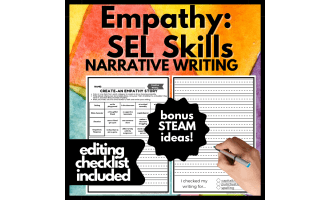 Empathy SEL Skills Writing Challenge | Showing Kindness