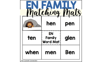 EN Words Matching Mats