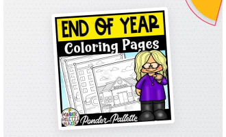 End of Year Coloring Pages