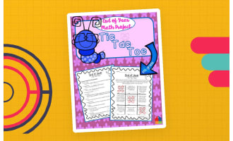 End of Year Math Project | 5th Grade Tic-Tac-Toe