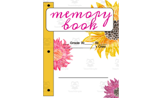 End of Year School Memories Flipbook by Teach Simple