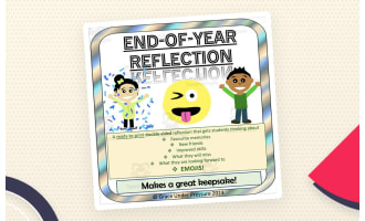 End-of-Year Reflection – Middle School Writing Prompts