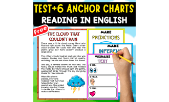 ENGLISH TEXT+ 6 ANCHOR CHARTS | The Cloud That Couldn't Rain