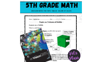 Envision Math Grade 5 Topic 12 Volume of Solids