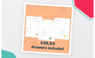 Equations and Inequalities Worksheet Set