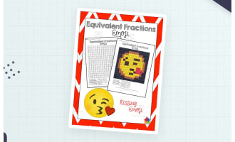 Equivalent Fractions Emoji
