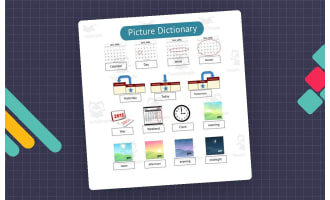 ESL Calendar and Time of Day Vocabulary