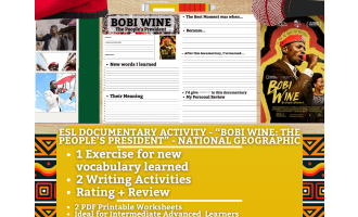 ESL Documentary Activity - Bobi Wine: The People's President