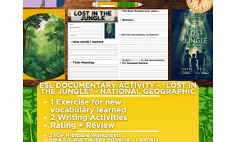 ESL Documentary Activity - Lost in the Jungle