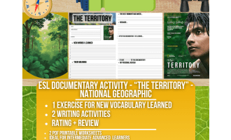 ESL Documentary Activity Worksheets - The Territory