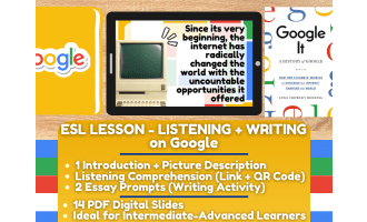 ESL Lesson Plan on Google - Listening Comprehension + Writing Activity