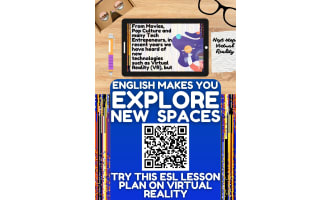 ESL Lesson Plan on Virtual Reality - Listening Comprejension + Writing