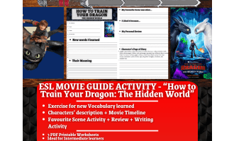 ESL Movie Guide - "How to Train Your Dragon: The Hidden World"