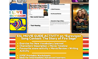 ESL Movie Guide on "Eurovision Song Contest: The Story of Fire Saga"