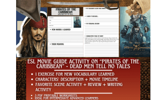ESL Movie Guide - Pirates of the Caribbean: Dead Men Tell no Tales