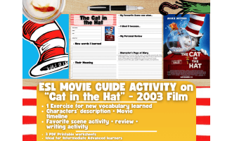 ESL Movie Guide - The Cat in the Hat - Dr. Seuss - 2003 Film