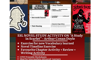 ESL Novel Study - A Study in Scarlet - Arthur Conan Doyle