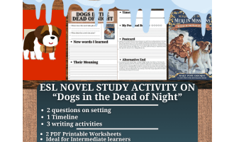 ESL Novel Study on "Dogs in the Dead of Night" - Magic Tree House