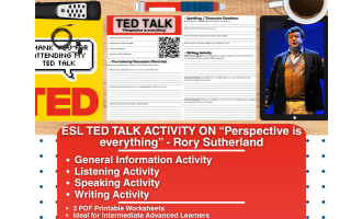 ESL TED Talk Activity - Perspective is everything - Rory Sutherland