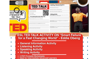 ESL TED Talk Activity - Smart Failure for a Fast Changing World
