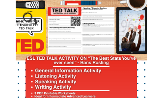 ESL TED Talk Activity - The Best Stats You've ever seen - Hans Rosling
