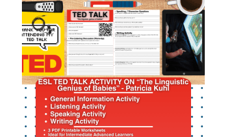 ESL TED Talk Activity - The Linguistic Genius of Babies