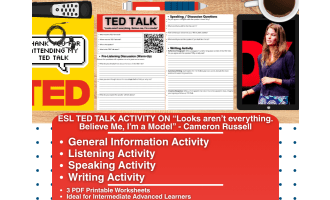 ESL TED Talk - Looks aren't everything. Believe me, I'm a Model