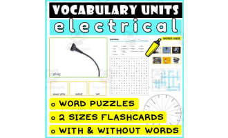 ESL Vocabulary Flashcards Puzzles Games 18
