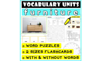 ESL Vocabulary Flashcards Puzzles Games 21