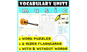 ESL Vocabulary Flashcards Puzzles Games 34
