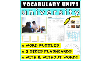 ESL Vocabulary Flashcards Puzzles Games 49