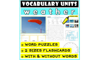 ESL Vocabulary Flashcards Puzzles Games 52
