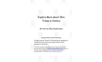 Explore More About Ohio Tribes | History eBook
