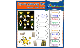 Exploring Astronomy: The Stars Interactive Foldable Booklets - EBOOK