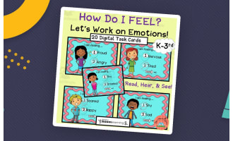 Exploring Emotions Boom Cards