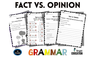 Fact vs. Opinion – Grammar & Writing