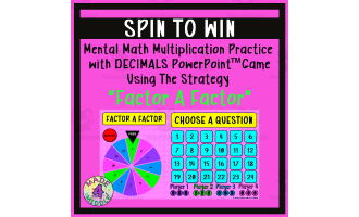 Factor A Factor (Decimals) Spin To Win Game