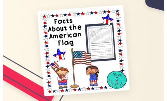 Facts About the American Flag – Reading + Coloring