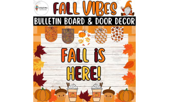 Fall is Here!: Atumun Bulletin Board and Door Decor Craft