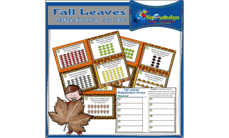 Halloween Multiplication Arrays Task Cards With Response Sheet and ...